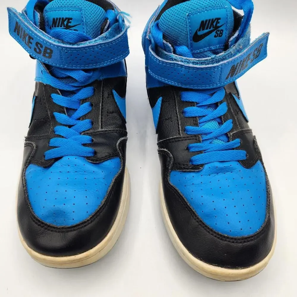 Nike SB Mogan Mid 2 Boys Size 5Y Blue Black‎